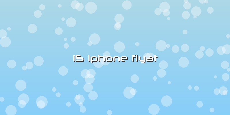 15 Iphone Fiyat