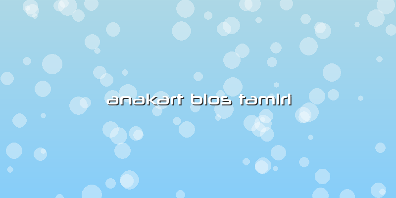 Anakart Bios Tamiri