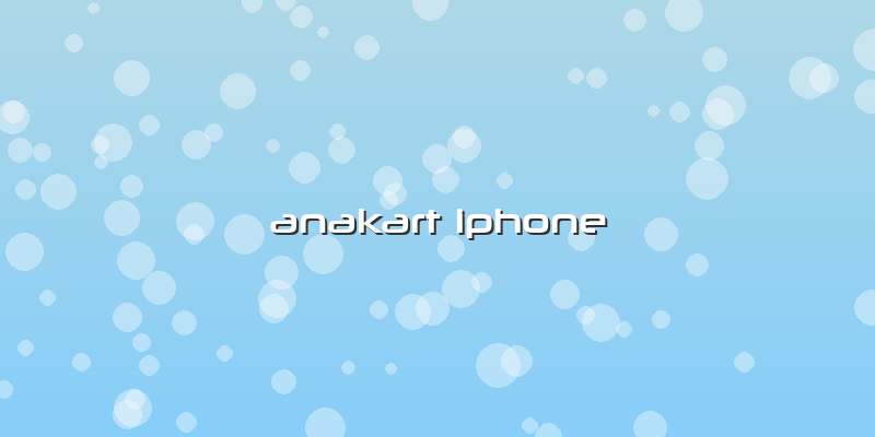 Anakart Iphone