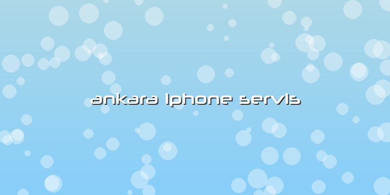 Ankara Iphone Servis
