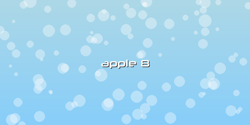 Apple 8