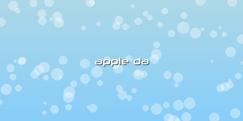 Apple Da