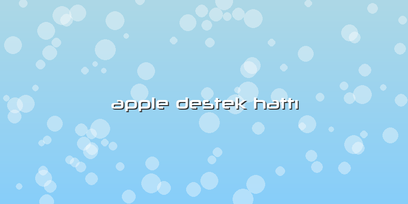 Apple Destek HattÄ±