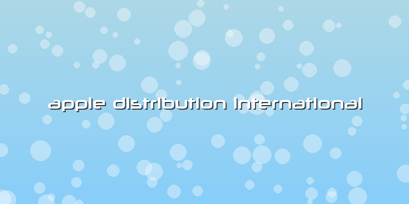 Apple Distribution International
