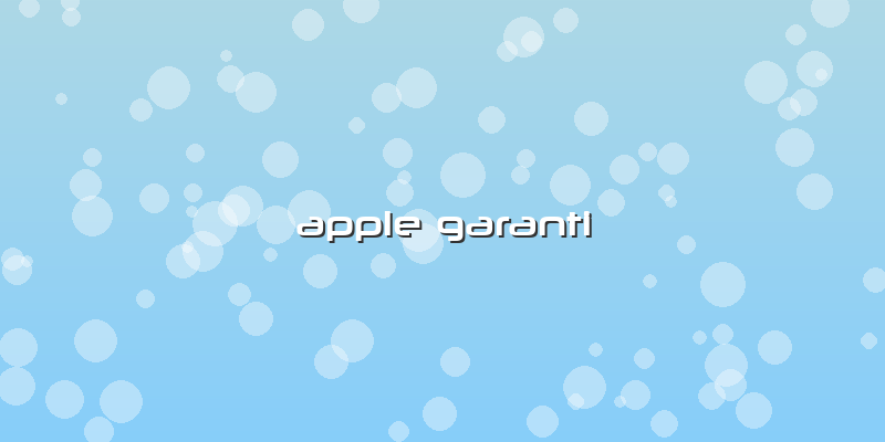 Apple Garanti