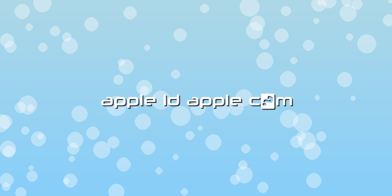 Apple Id Apple CÆ¡m