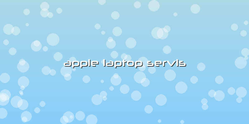 Apple Laptop Servis