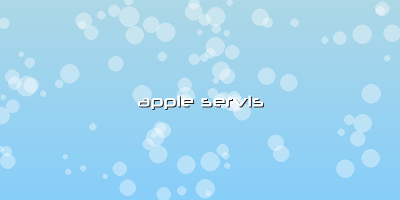Apple Servis