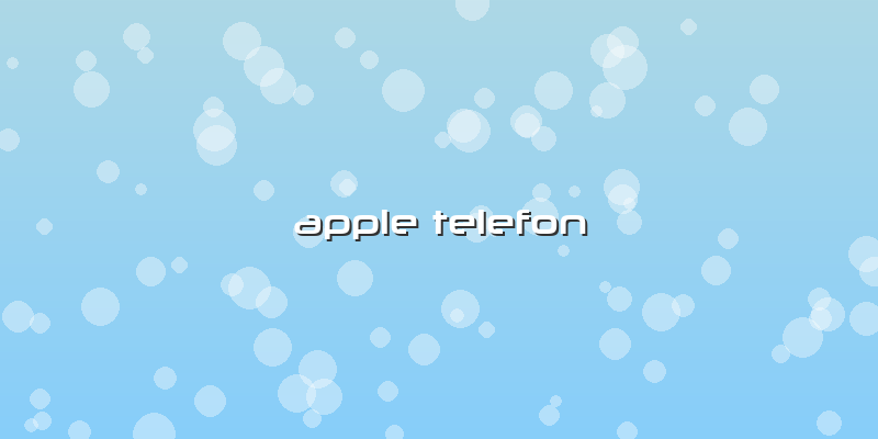 Apple Telefon