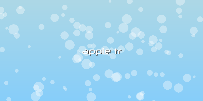 Apple Tr