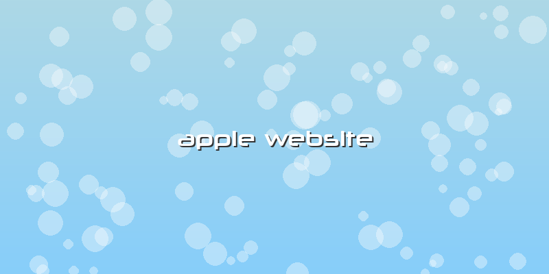 Apple Website