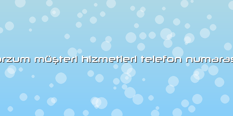 Arzum Müşteri Hizmetleri Telefon Numarası