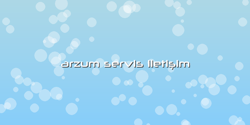 Arzum Servis Iletişim