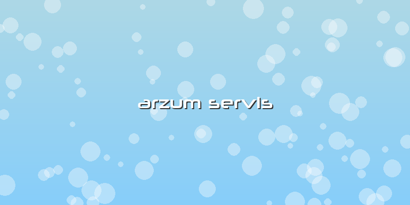 Arzum Servis