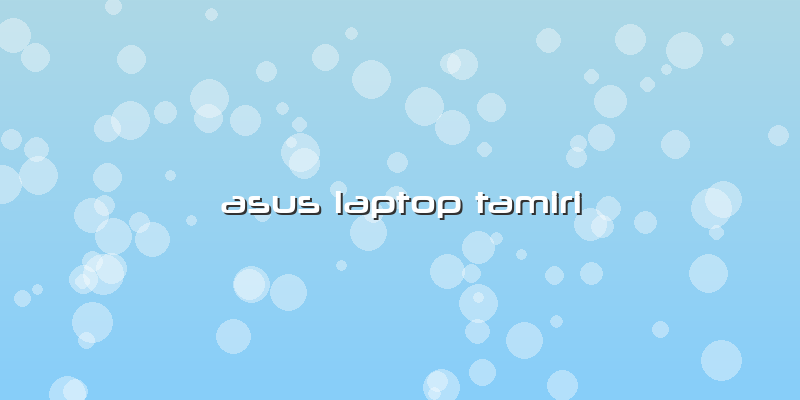 Asus Laptop Tamiri