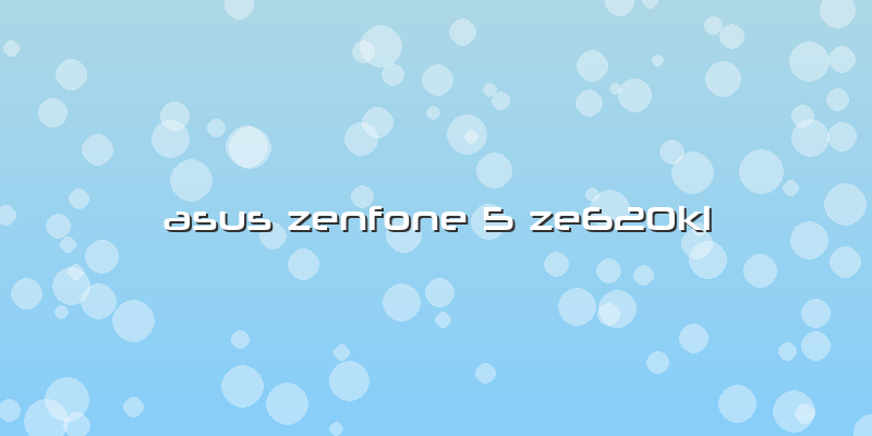 Asus Zenfone 5 Ze620kl