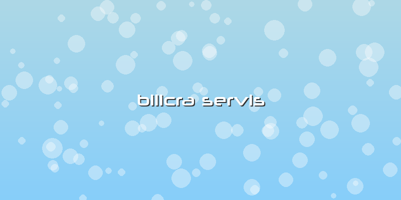 Bilicra Servis
