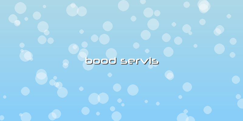 Bood Servis