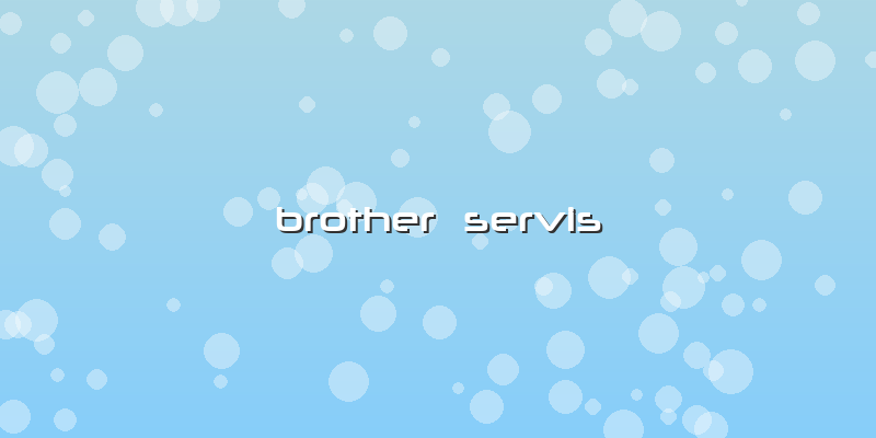 Brother  Servis