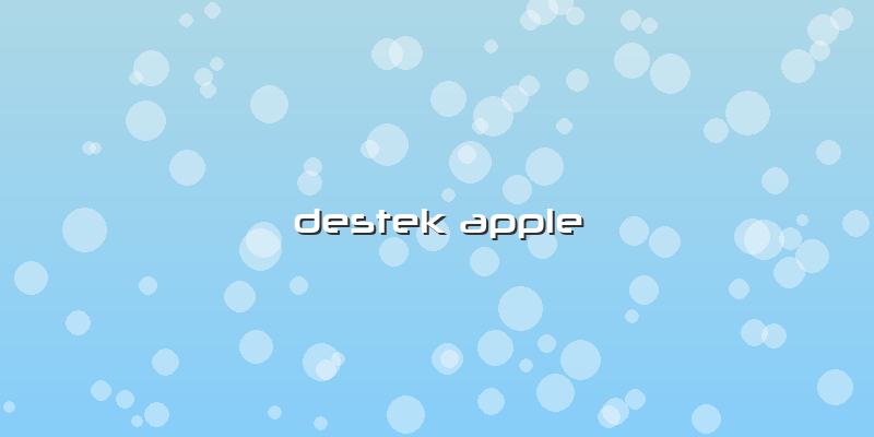 Destek Apple
