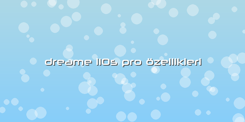 Dreame L10s Pro özellikleri
