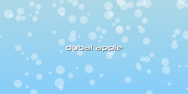 Dubai Apple