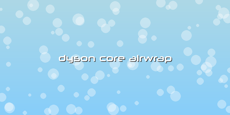 Dyson Core Airwrap