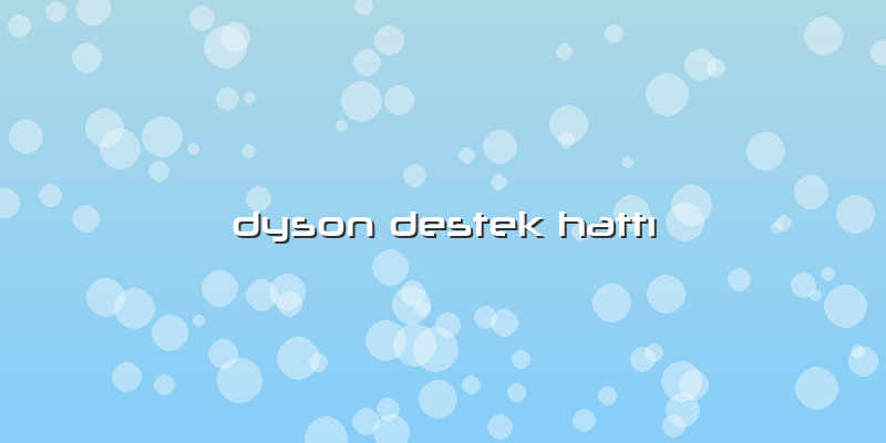 Dyson Destek Hattı