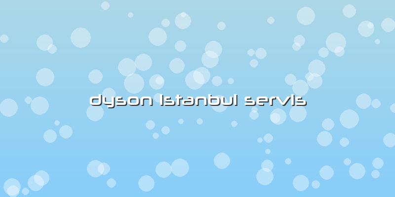 Dyson Istanbul Servis