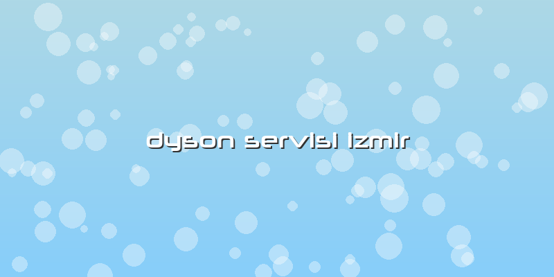 Dyson Servisi Izmir