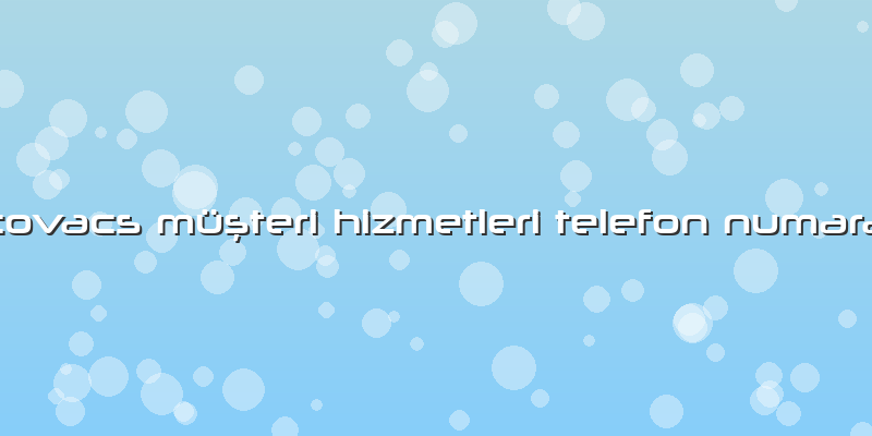 Ecovacs Müşteri Hizmetleri Telefon Numarası
