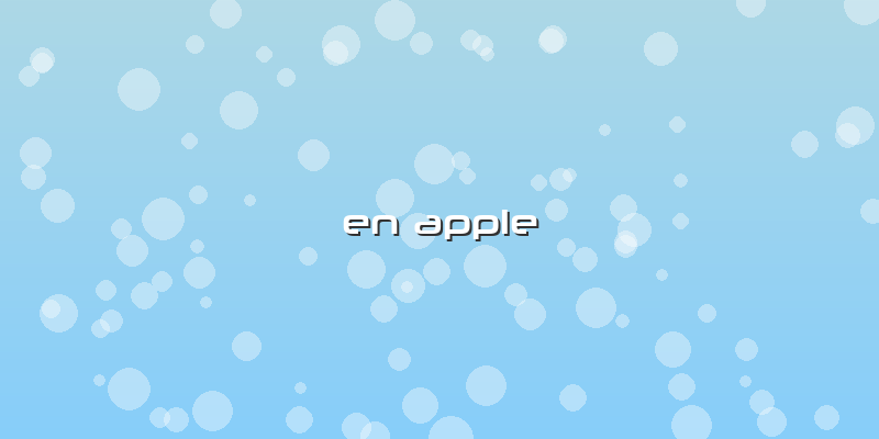 En Apple