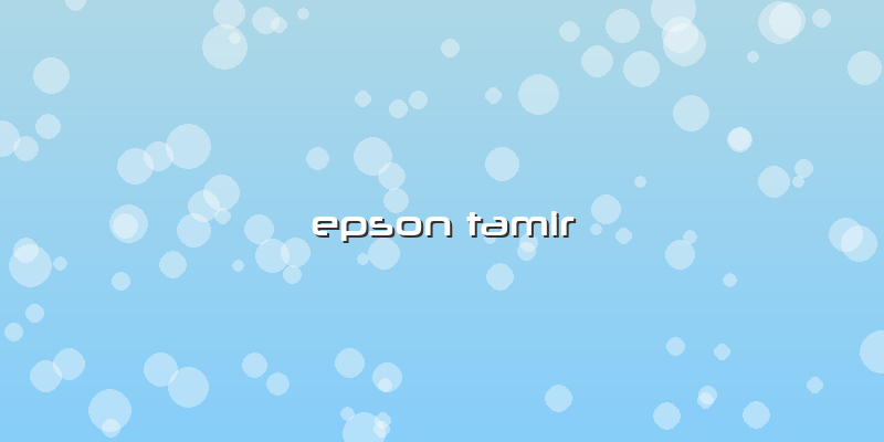 Epson Tamir