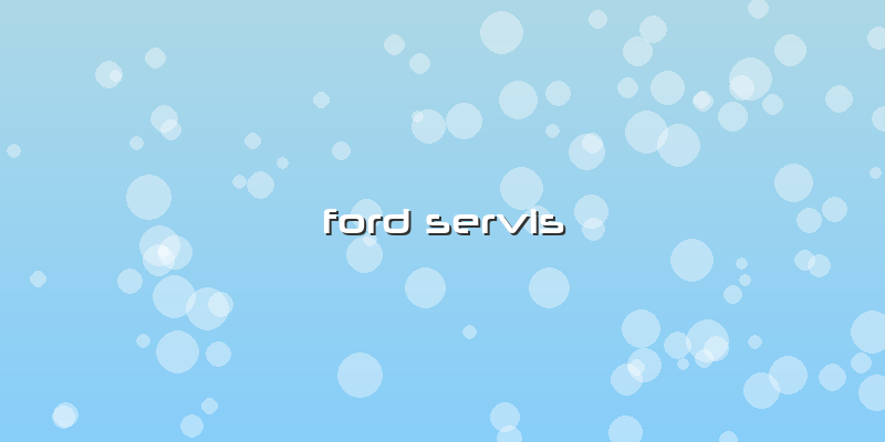 Ford Servis