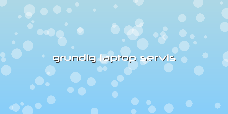 Grundig Laptop Servis