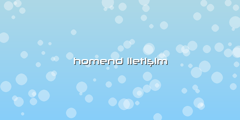 Homend Iletişim