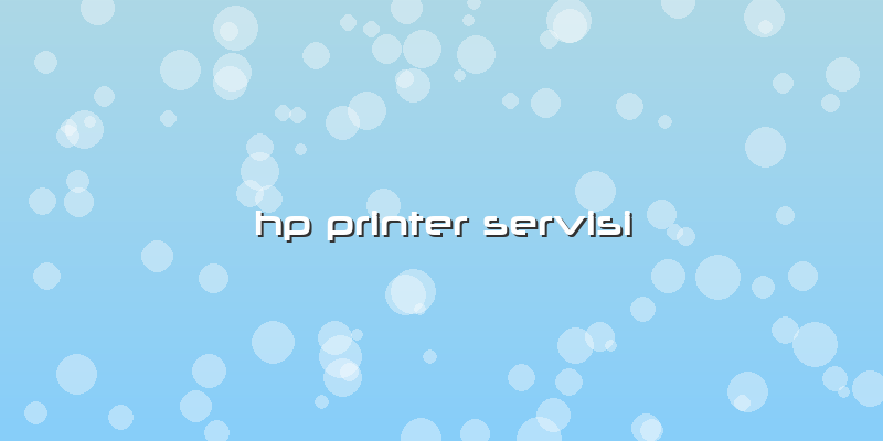 Hp Printer Servisi