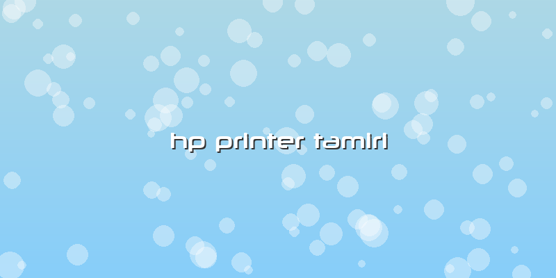 Hp Printer Tamiri