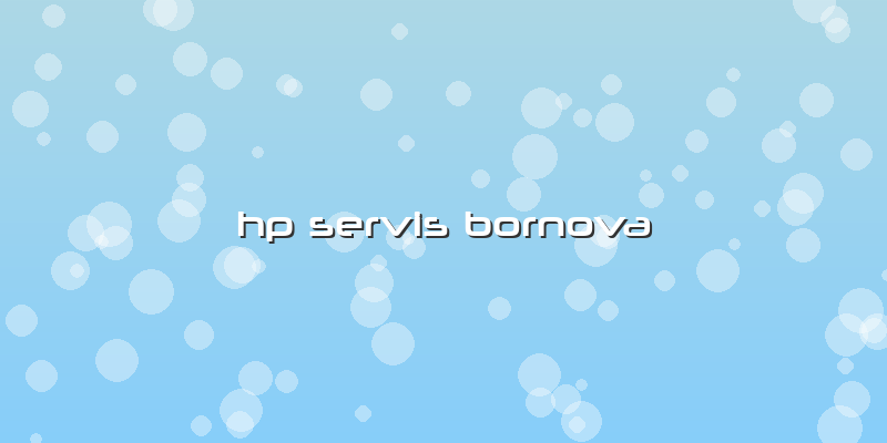 Hp Servis Bornova