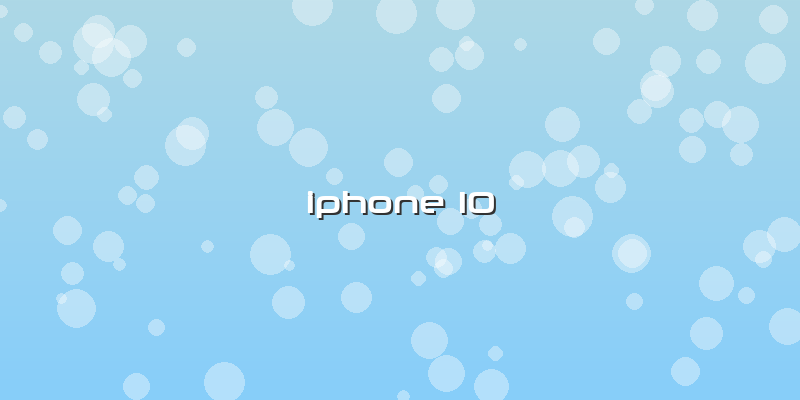 Iphone 10