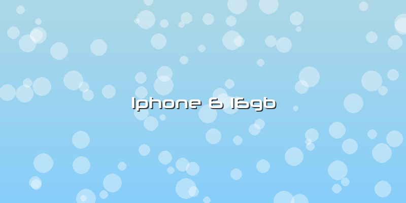 Iphone 6 16gb