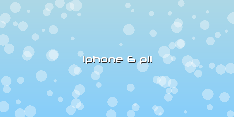 Iphone 6 Pil