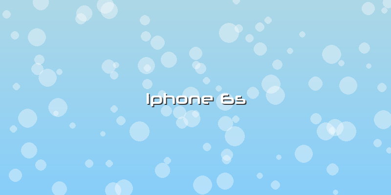 Iphone 6s
