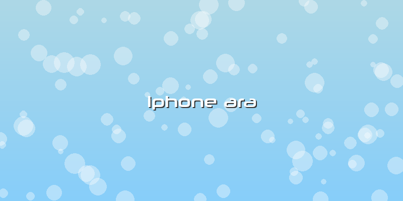 Iphone Ara