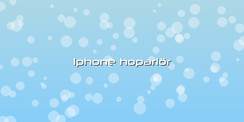 Iphone Hoparlör