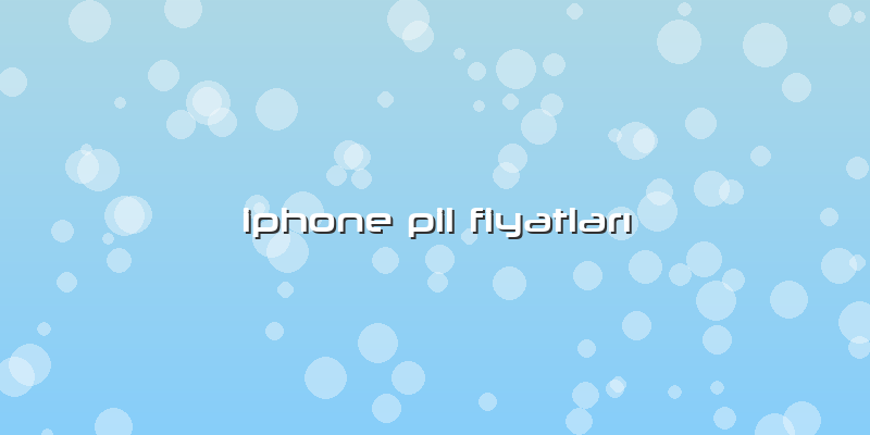 Iphone Pil FiyatlarÄ±