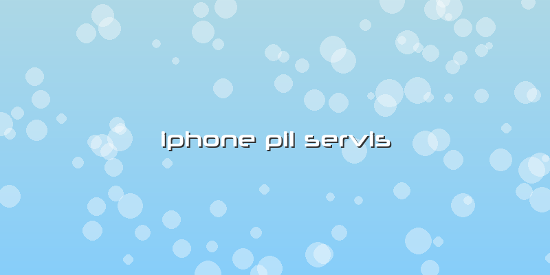 Iphone Pil Servis