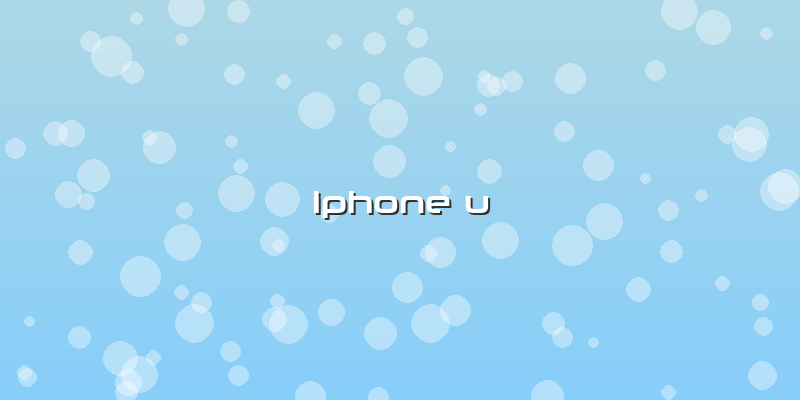 Iphone U