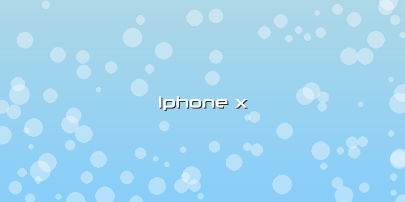 Iphone X