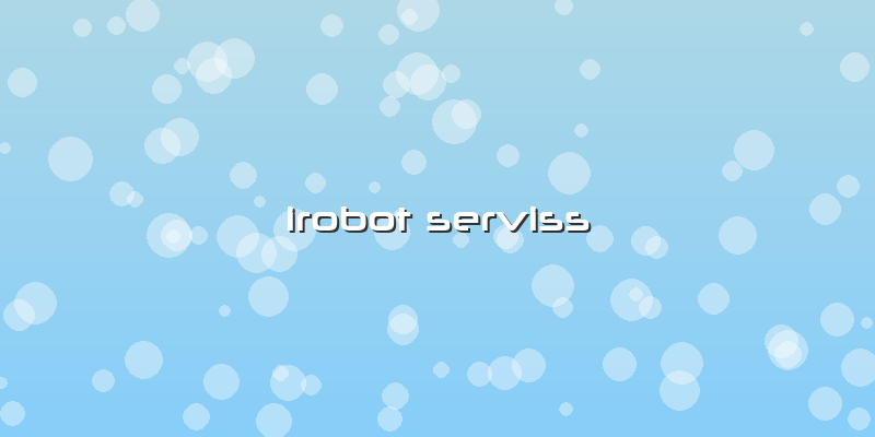 Irobot Serviss